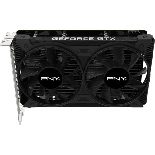 Imagen 1 de Tarjeta de Video PNY GF-GTX 1650 4GB GDDR6 PCIe 3.0 x16 DP DVI-D HDMI ATX 2*FAN