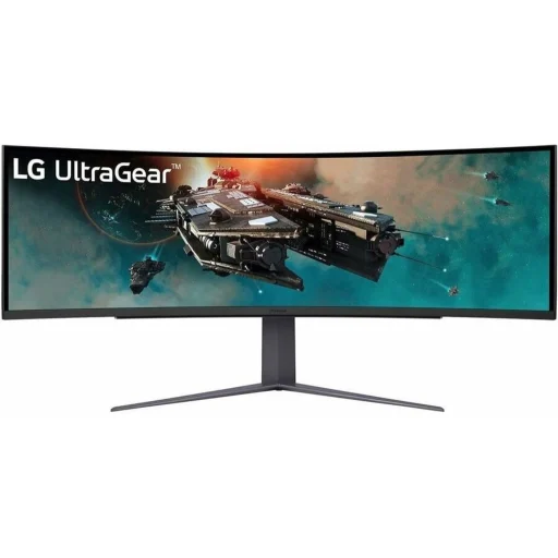 Imagen 0 de Monitor Gamer Curvo LG 49GR85DC 49" DQHD 5120*1440 VA DP 2*HDMI 3*USB-A 240Hz 