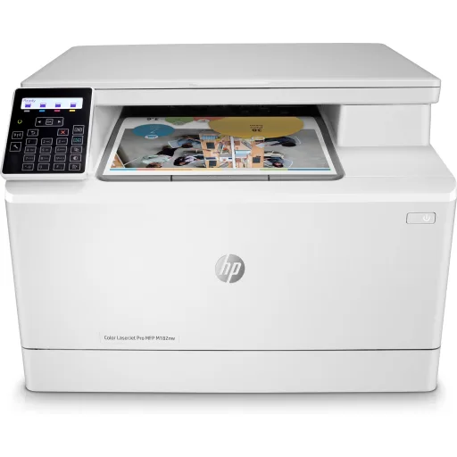 Impresora Multifunción HP LaserJet Pro MFP M182nw Láser Color Wi-Fi LAN USB 2.0