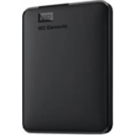 Disco duro externo Western Digital Elements Portable, 2 TB, USB 3.0, negro.