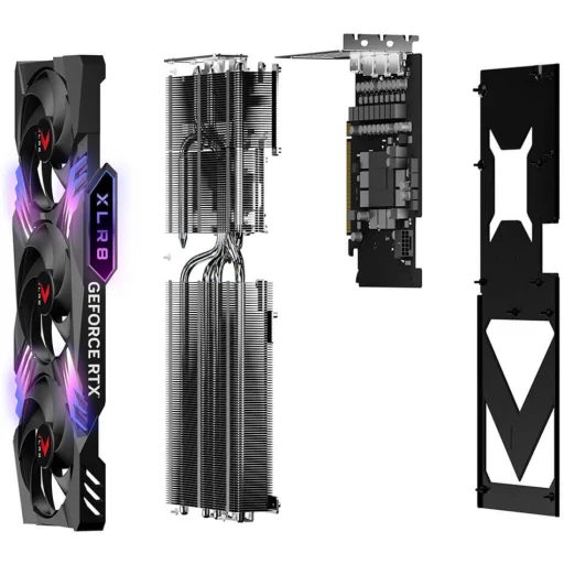 Imagen 6 de Tarjeta de video PNY RTX 4070 Ti SUPER 16GB XLR8 16 GB GDDR6X 3*DP HDMI PCIe4