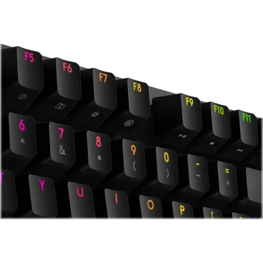 Teclado Gamer Logitech G512 LIGHTSYNC RGB, Teclado Mecánico, Alámbrico,  Negro (Inglés)