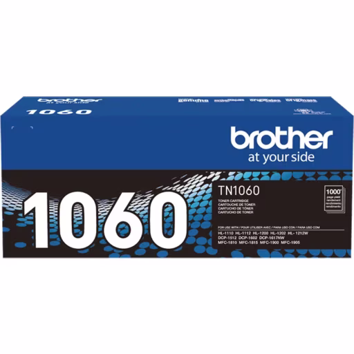 Imagen 1 de Toner Brother TN-1060 Negro para Impr Láser HL-1112/DCP-1512/1602, 1.000 Páginas