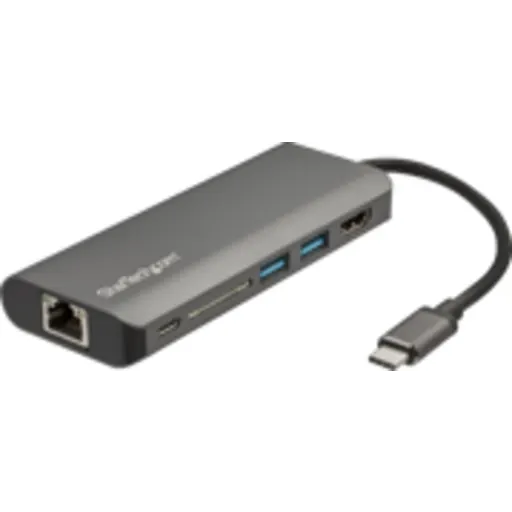 Imagen 2 de HUB USB-C 3.0 StarTech Puertos USB-C3.0 2*USB-A3.0 HDMI RJ-45 Lector SD