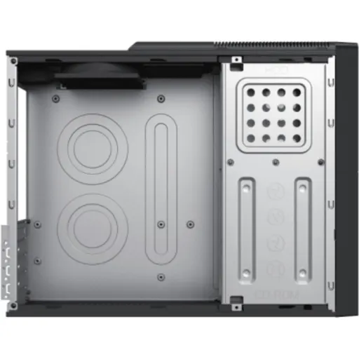 Imagen 5 de Gabinete PC Clio S-613 Fuente 600W Micro ATX Mini-ITX USB 3.0*1 USB-C*1 Negro