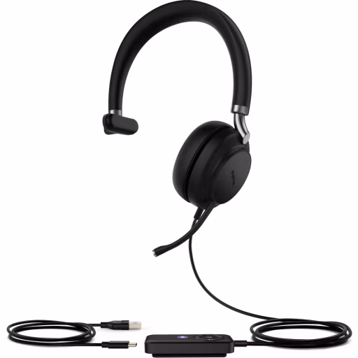 Imagen 0 de YEALINK Cintillo monoaural con conexion USB y Bluetooth 5.0