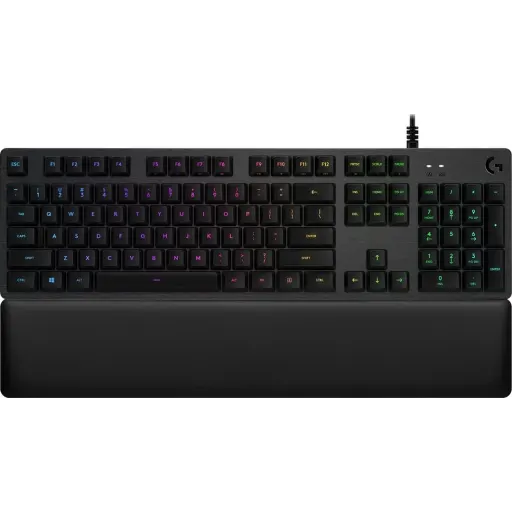 Imagen 29 de Teclado Gamer Alámbrico Logitech G513 RGB GX Brown Carbon Mecánico Español 