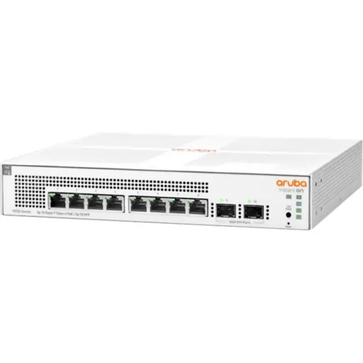 Imagen 2 de Switch HPE Aruba Instant On 1930 8-Port Gigabit PoE+ Compliant, con SFP