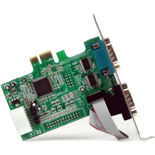 Imagen 1 de Tarjeta 2 Port Native PCI Express RS232 Serial Adapter Card PEX2S553 StarTech