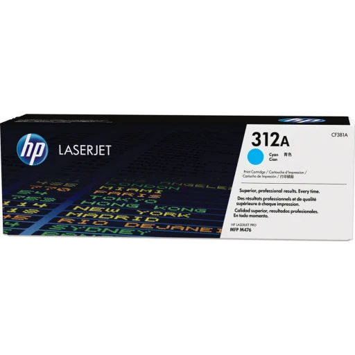 Imagen 0 de Tóner HP 312A Cyan LaserJet PRO MFP M476DN/M476DW/M476NW, 2.700 Páginas