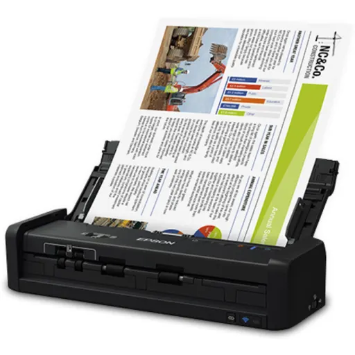 Imagen 1 de Escáner de Escritorio Portátil Epson WorkForce ES-300W 600dpi WiFi USB ADF