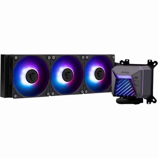 Imagen 5 de Refrigeración Líquida MSI MAG CORELIQUID A15 360 LGA1851 AM5 3*120mm 3400RPM