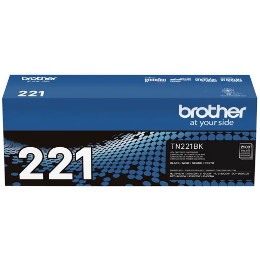 Imagen 7 de Toner Brother TN-221BK Negro Impr Laser HL3140 3170 9130 9330, 2500 Pág aprox