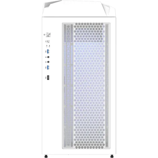 Imagen 6 de Gabinete Gigabyte C301 Glass,Vidrio Templado 2*USB3.0 USB-C ExtATX Color Blanco
