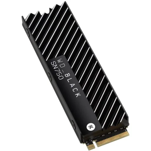 Imagen 7 de WD Black SN750 NVMe SSD WDS500G3XHC - SSD - 500 GB - interno - M.2 2280 - PCIe 3.0 x4 (NVMe) - difusor de calor integrado