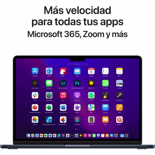 Imagen 8 de MC7X4CI/A MacBook Air 13.6/ M2 8C/ GPU 8C/ 16GB RAM/ 256GB Medianoche