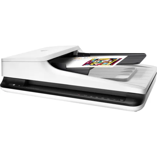 Imagen 2 de HP Scanjet Pro 2500 f1 - Escáner de documentos - CMOS / CIS - a dos caras - A4/Letter - 1200 ppp x 1200 ppp - hasta 20 ppm (mono) / hasta 20 ppm (color) - Alimentador automático de documentos (ADF) (50 hojas) - hasta 1500 exploraciones por día - USB 2.0