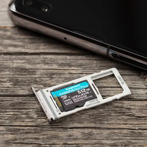 Imagen 9 de Memoria MicroSDXC 512GB Kingston Canvas Go Plus UHS-I CL10 Esc 90MB/s Lec30MB/s