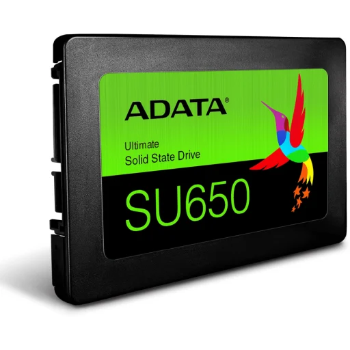 Imagen 1 de Unidad SSD AData SU650 960GB 2.5" 7mm SATA III 6.0Gb/s Lec520MB/s Esc450MB/s
