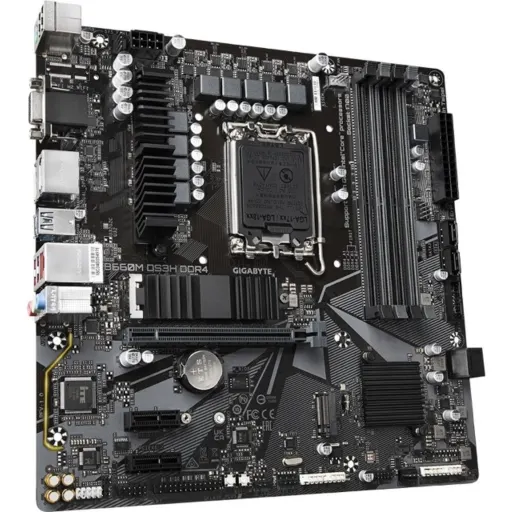 Imagen 0 de Tarjeta Madre Gigabyte B660M DS3H DDR4 LGA1700 12°G 4*DDR4 2*M.2 DP HDMI VGA USB