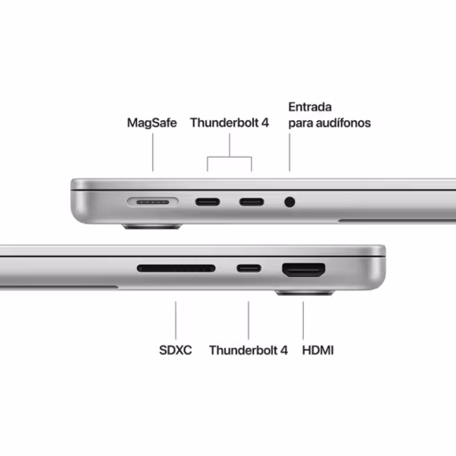Imagen 2 de MacBook Pro 14/ M5 10C/ GPU 10C/ 16GB RAM/ 512GB plata