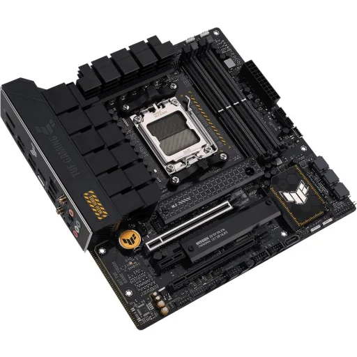 Imagen 1 de Tarjeta Madre Asus TUF GAMING B650M-PLUS WIFI AMD AM5 4*DDR5 2*M.2 DP HDMI mATX