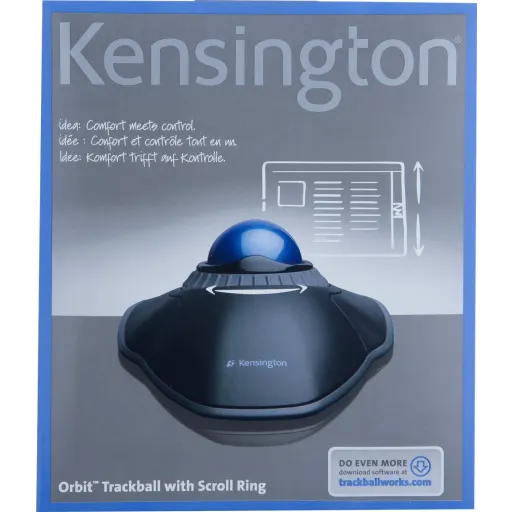 Imagen 10 de Mouse Trackball Alámbrico Kensington Orbit® Optical Con Scroll USB 
