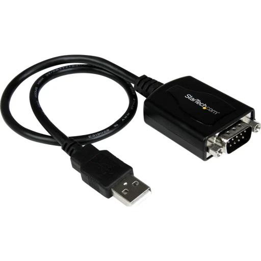 Imagen 4 de Adaptador USB 2.0 Tipo-A a Serial DB9 RS232 M/M 1ft 0.3mt Negro - StarTech