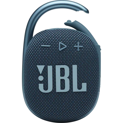 Altavoz portátil JBL Clip 4, Bluetooth, color Negro