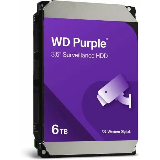 Imagen 2 de Disco Duro Western Digital Purple Surveillance 6TB 3.5" 5400RPM SATA III 256MB