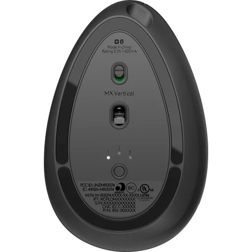 Imagen 20 de Mouse Ergonómico Inalámbrico Logitech MX Vertical Óptico 4000DPI 4 Botones Negro