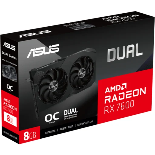Imagen 11 de Tarjeta de Video Asus Dual Radeon RX 7600 V2 8GB GDDR6 PCIe4.0 3*DP HDMI ATX