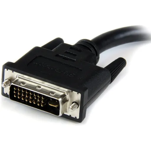 Imagen 2 de Adaptador DVI-I Macho a VGA Hembra HD-15 Longitud del Cable 20 cm Negro 
