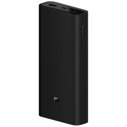 Imagen 1 de Power Bank Xiaomi Mi 3, 20.000mAh 50Watt 3.7 V Lithium Color negro