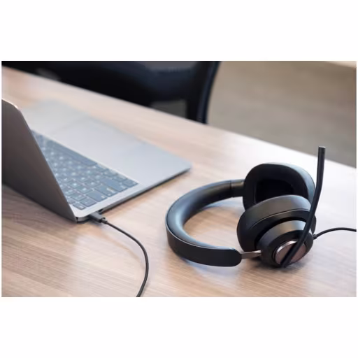 Imagen 16 de Audifono Alámbricos Kensington PRO H2000, Over Ear CAble 1.8mts USB-C Negro