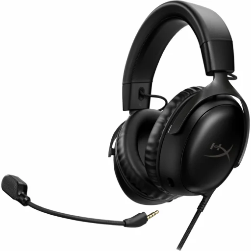Imagen 0 de Audífonos Gamer Alambricos HyperX Cloud III, USB C/A, 3.5mm DTS Color Negro