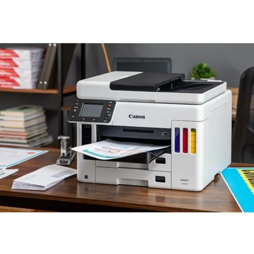 Imagen 4 de Impresora Multifunción Canon MAXIFY GX7010 Tanque Tinta Color USB WiFi LAN ADF