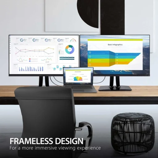 Imagen 10 de Monitor Viewsonic VP2756-2K 27" QHD 2560*1440 LED IPS DP HDMI USB3.2 USB-C 60Hz