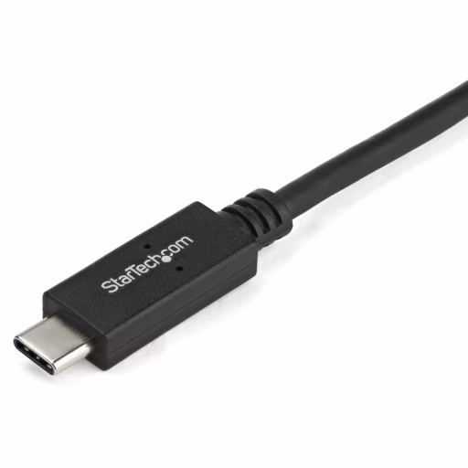 Imagen 1 de Cable USB-C Macho a DVI-D Macho 720p 1080p 1mt 3ft color negro - StarTech