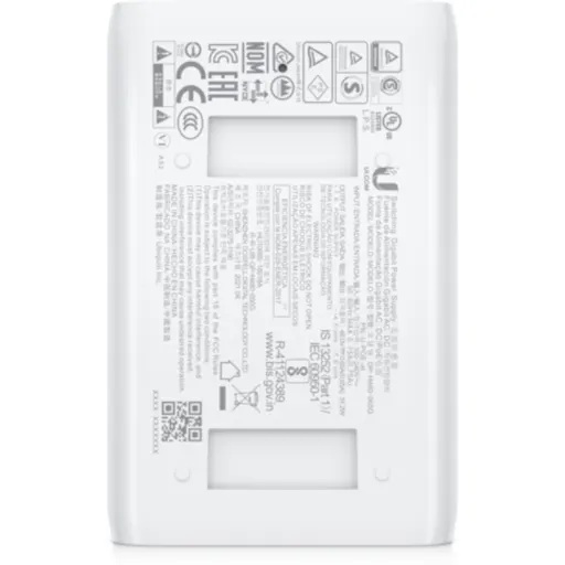 Imagen 2 de Power Injector Ubiquiti U-POE-AT, Gigabit 802.3at PoE 48VDC 31,2W 0,65A
