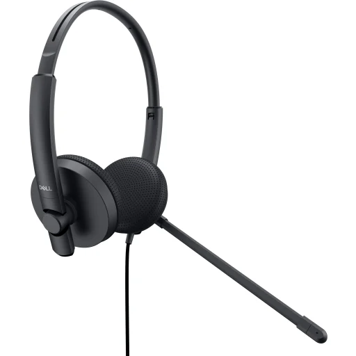 Imagen 2 de Audífonos Dell WH1022 Alámbricos USB con Micrófono cable 1.5Mt Negro