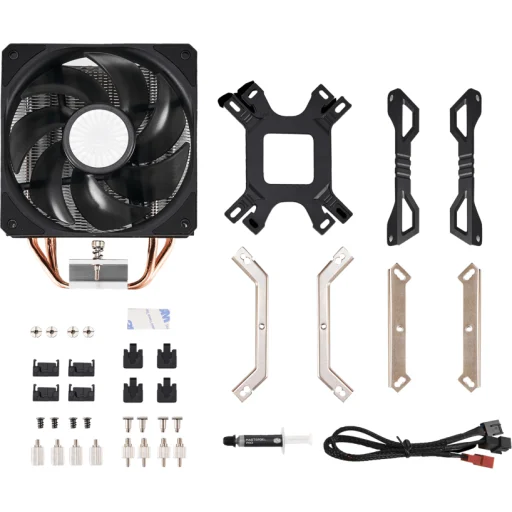 Imagen 7 de Disipador CPU Cooler Master Hyper 212 EVO V2, Intel/AMD 1700/1200/115x AM5 AM4