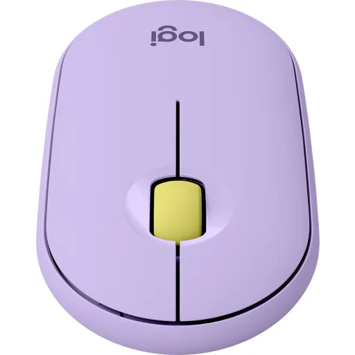 Imagen 2 de Logitech M350 Pebble Wireless Mouse-Lavender