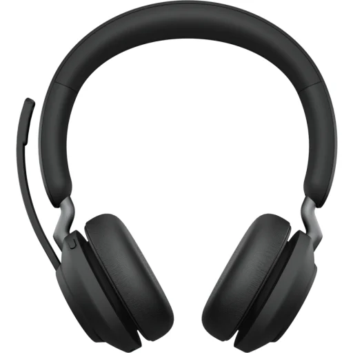 image of a Audífonos Jabra Evolve2 65 Link380c MS Stereo Bluetooth USB Tipo-C Color Negro