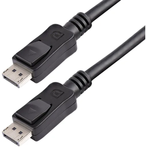 Imagen 0 de Cable DisplayPort v1.2 M/M 4K Largo 2 mts con Gancho - StarTech DISPL2M