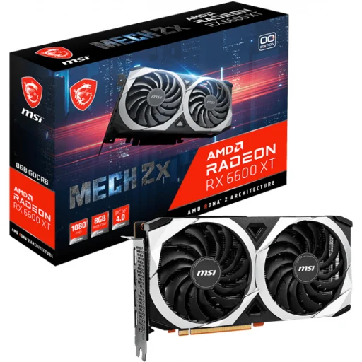 Imagen 0 de MSI Radeon RX 6600 XT MECH 2X 8G OC [RX 6600 XT MECH 2X 8G OC]