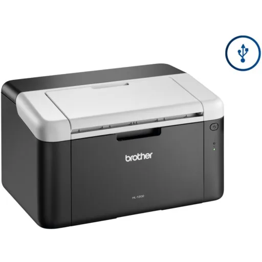 Imagen 1 de Impresora Brother HL-1202 Laser Monocromática 2400*600dpi 21ppm USB 2.0