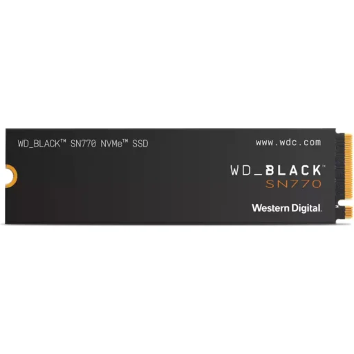 Unidad SSD Western Digital Black SN770 1TB M.2 22*80 PCIe Gen4 x4, 5150/4900MB/s