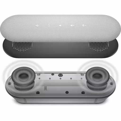 Parlante Dell Pro Desktop SP3022 con Cancelación de Ruido Conectividad USB Gris