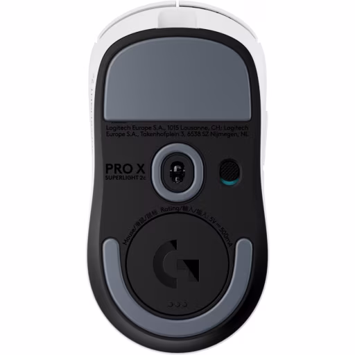 Imagen 3 de Mouse Inalámbrico Gamer Logitech Pro X SuperLigth 2C SenHero 2 LIGTHFORCE Blanco